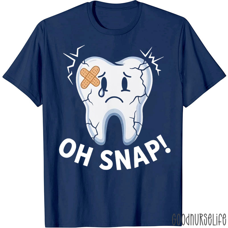 Oh Snap Injured Tooth T-shirt