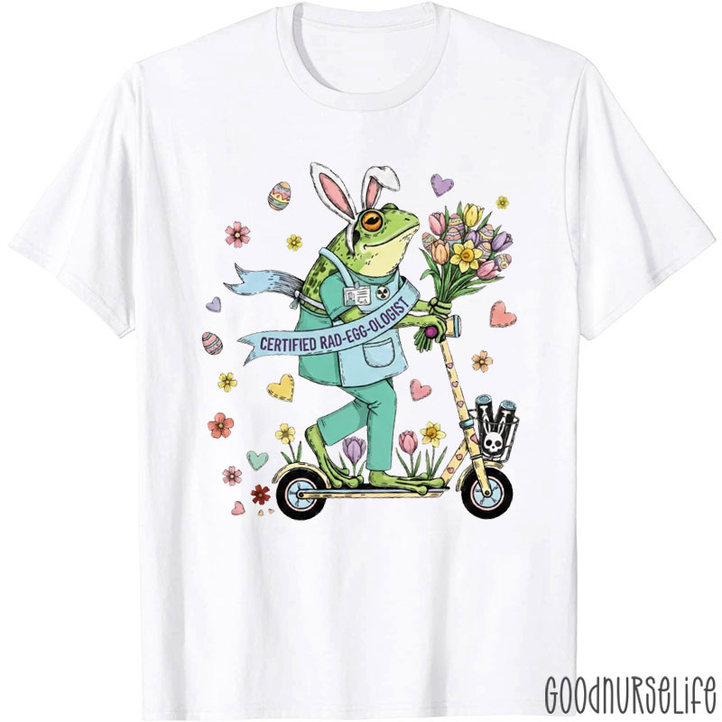Certified Rad-egg-ologist T-shirt