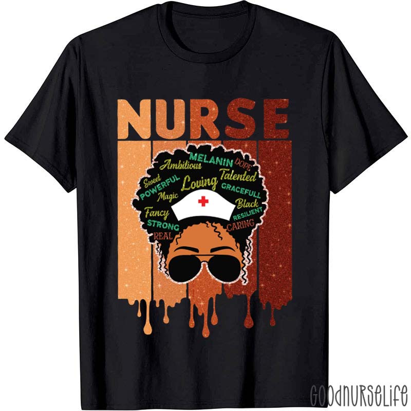 Melanin Nurse T-Shirt