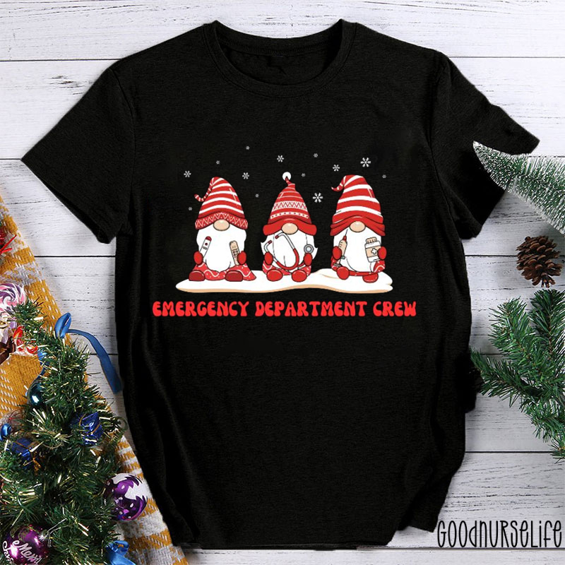 Emergency Department Crew Dwarf Nurse T-shirt