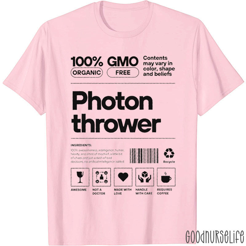Photon Thrower Radiology Nurse T-Shirt