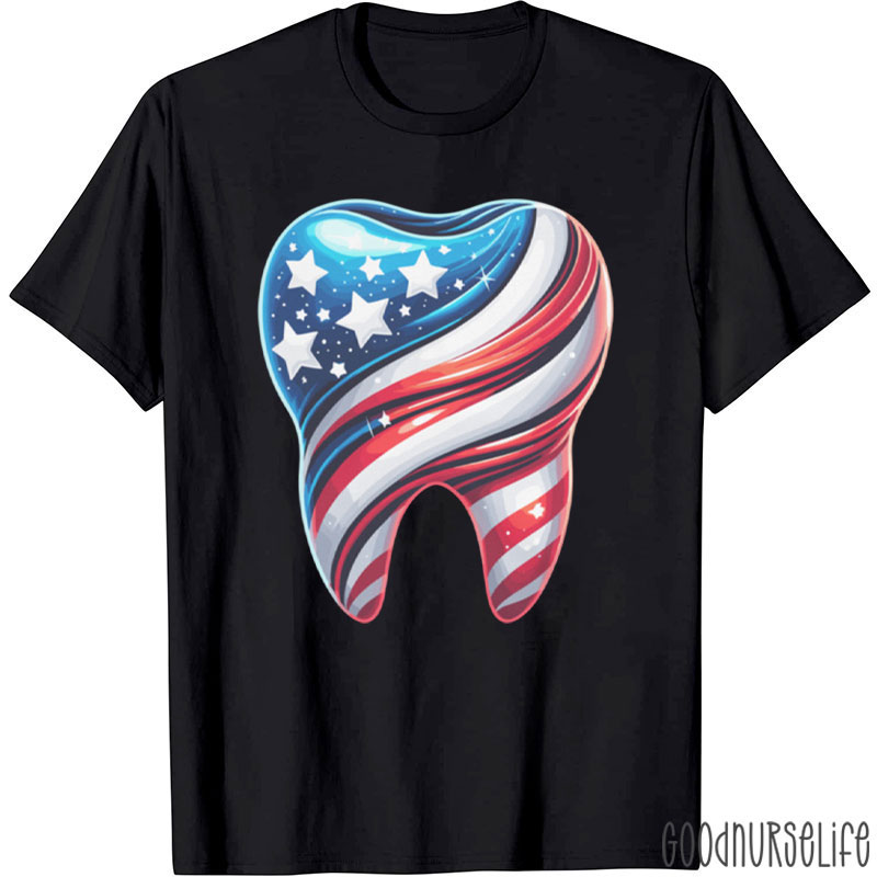 American Dental Squad Happy 4th July T-Shirt