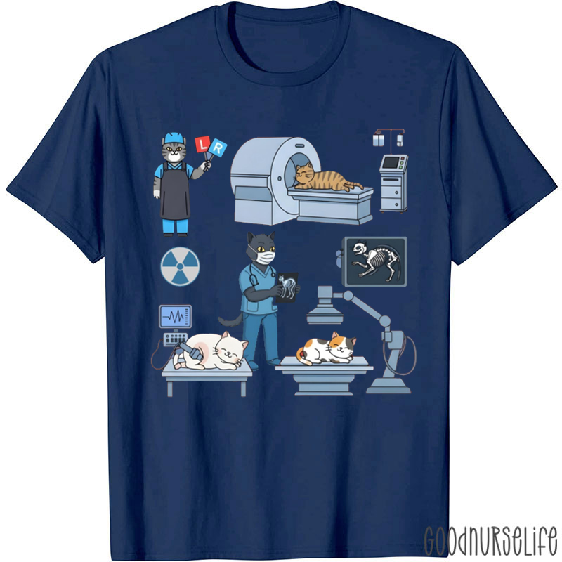 Radiologic Technologist Cat T-shirt