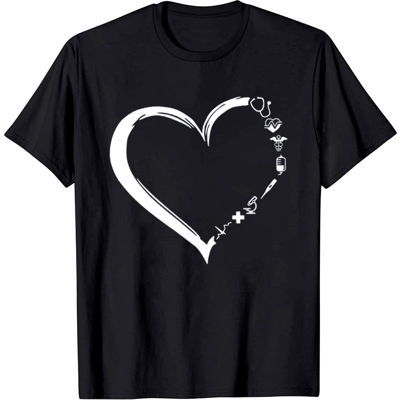 Medical Heart Nurse T-Shirt