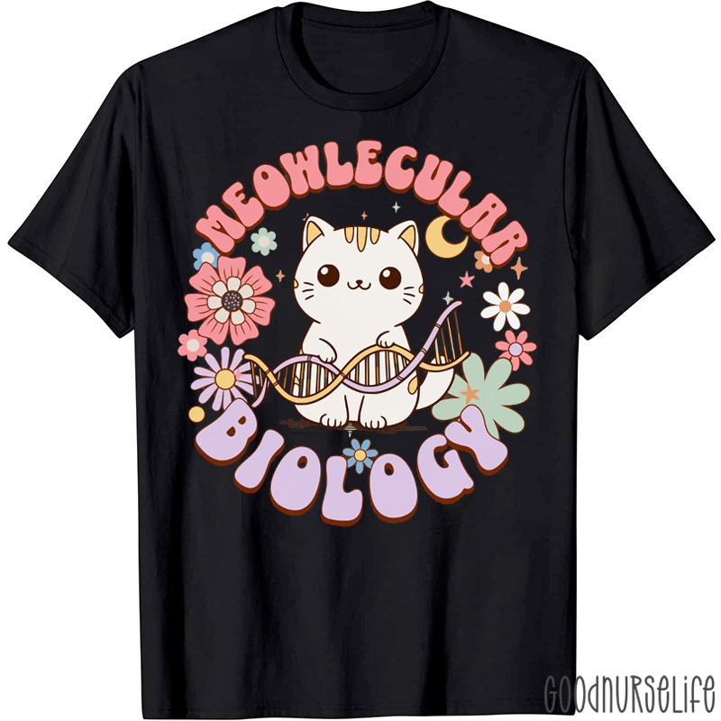 Meowlecular Biology T-shirt