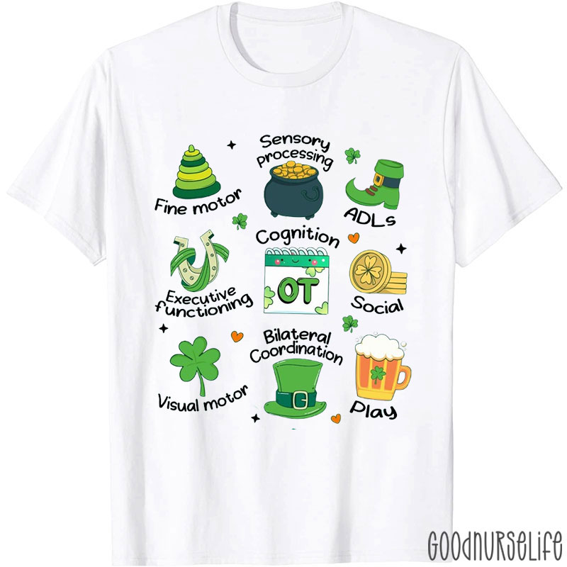 Saint Patrick's Day OT Nurse T-Shirt