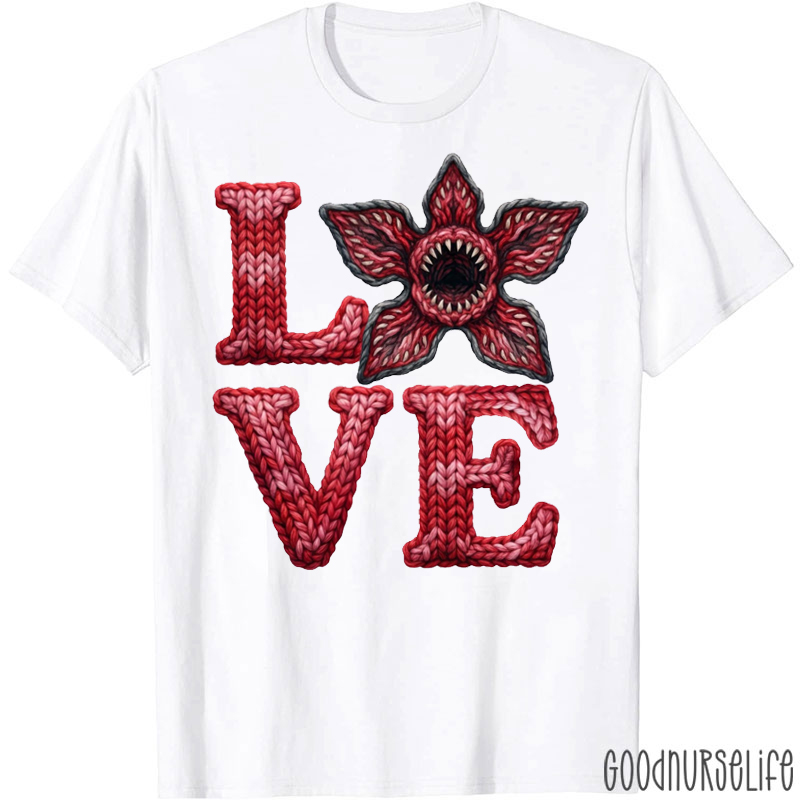 Faux Yarn Love Monster T-shirt
