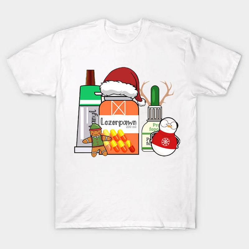 Christmas Medicine Nurse T-Shirt