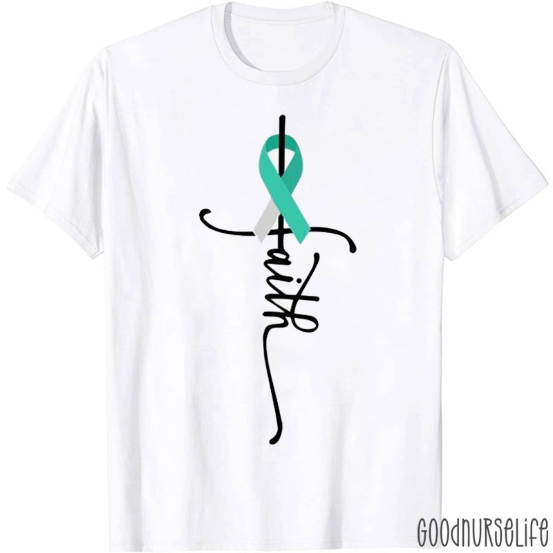 Cervical Cancer Faith T-Shirt