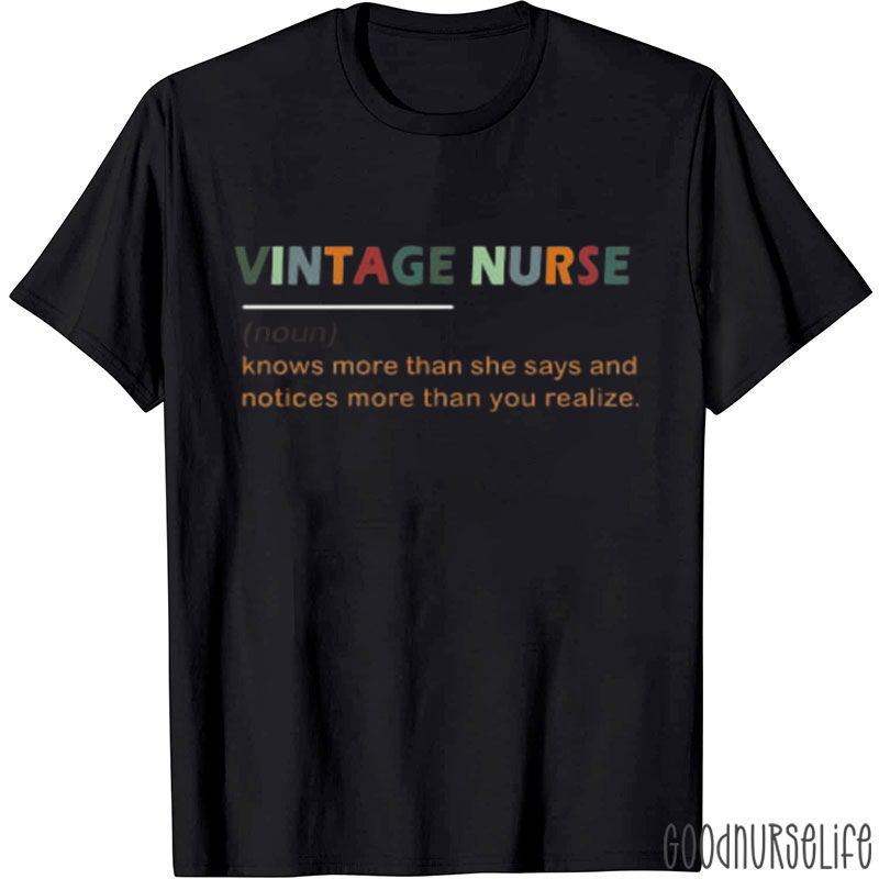 Vintage Nurse T-Shirt
