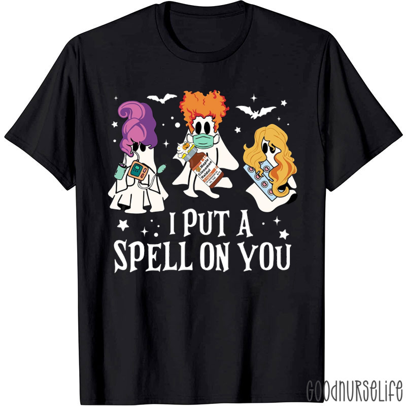 I Put A Spell On You Funny Halloween T-Shirt