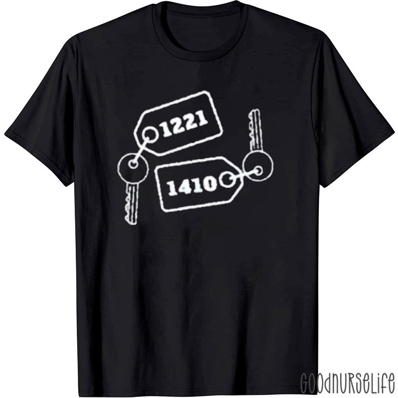 Room Numbers Hockey Couple T-shirt