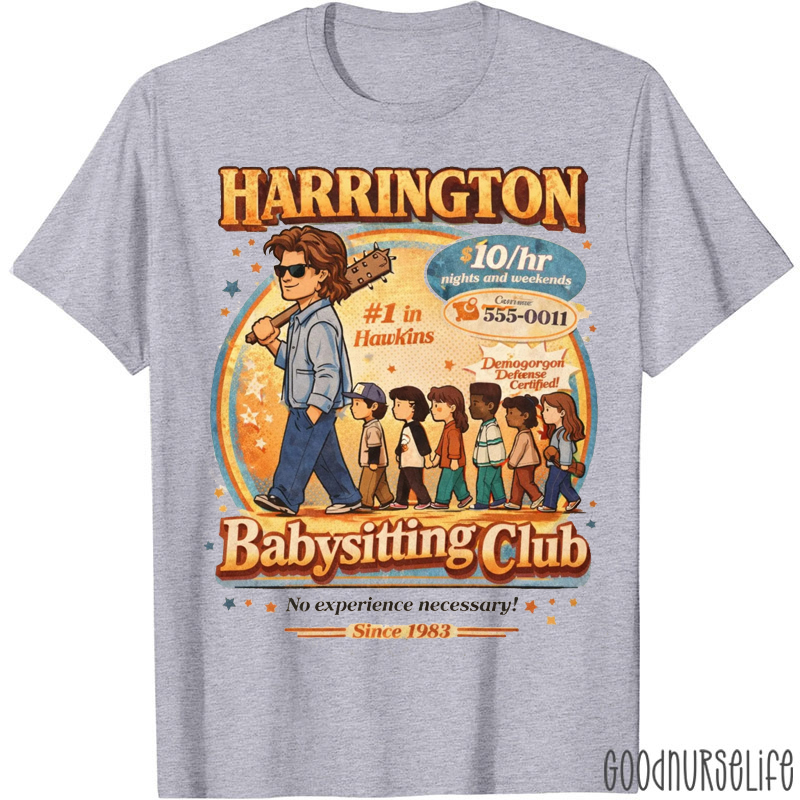 Babysitting Club No Experience Necessary T-shirt