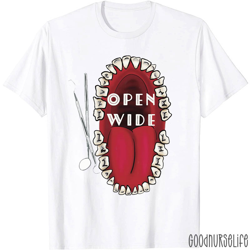 Open Wide Dental T-Shirt