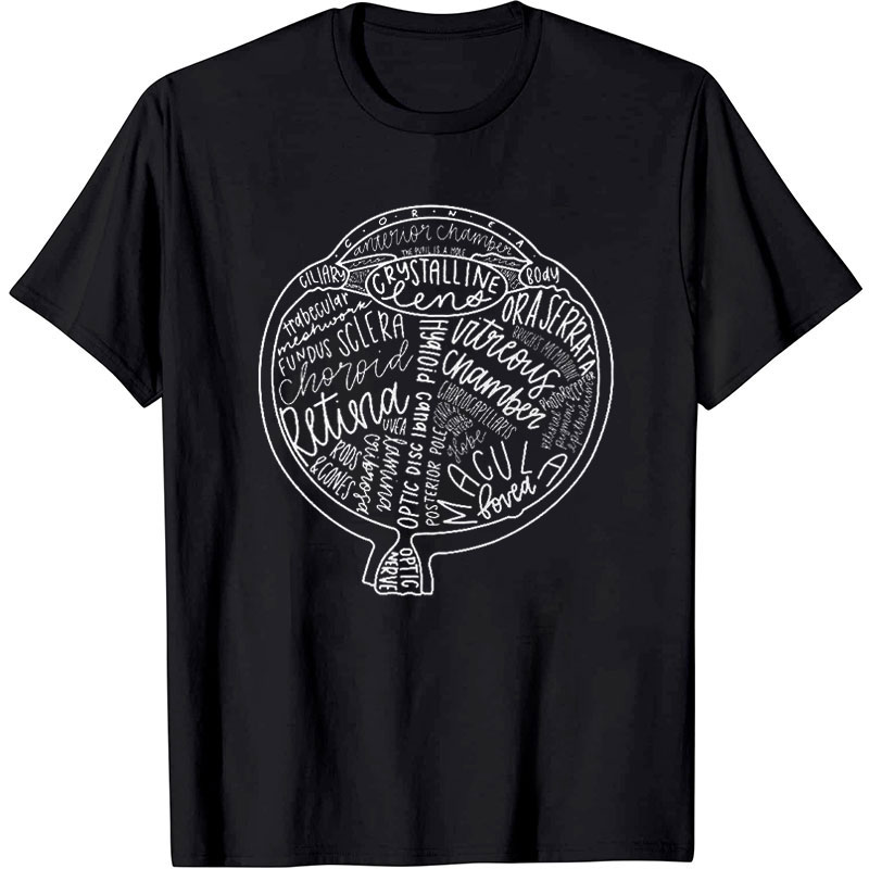 Eye Anatomy Nurse T-Shirt