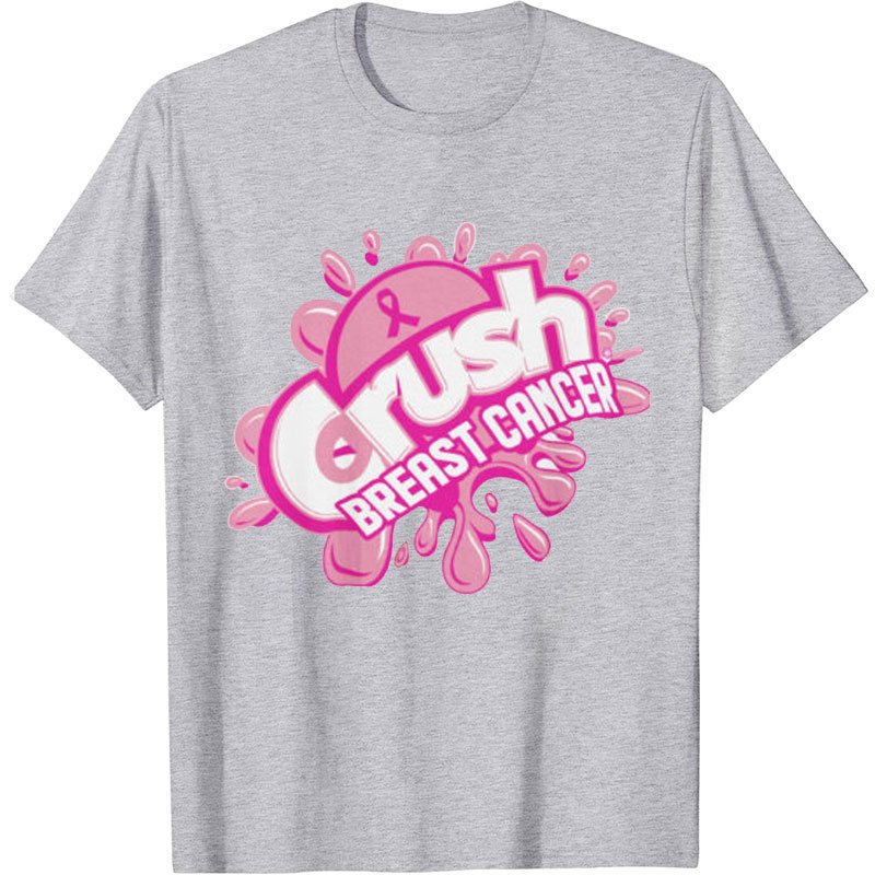 Crush Breast Cancer Nurse T-Shirt