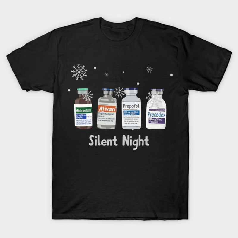 Silent Night Nurse T-Shirt