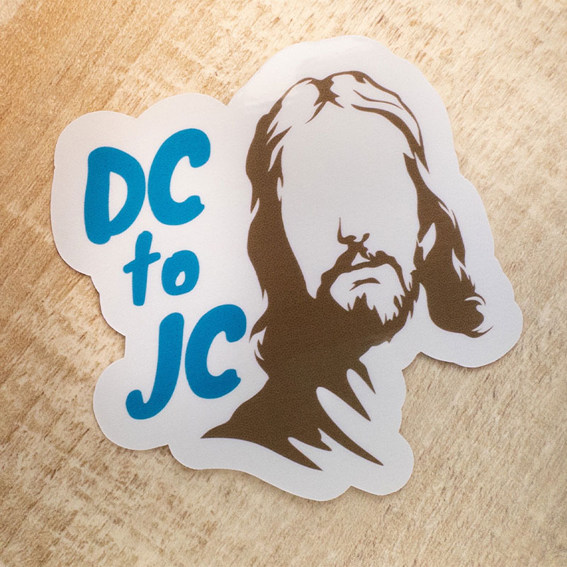 DC To JC Nurse Stickers