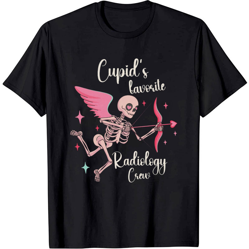 Cupid's Favorite Radiology Crew Nurse T-Shirt
