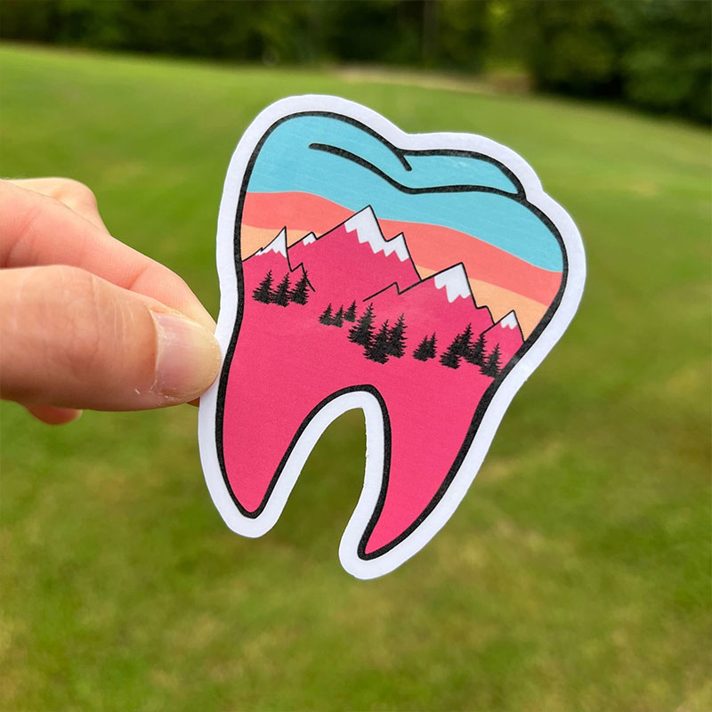 Nature Tooth Stickers