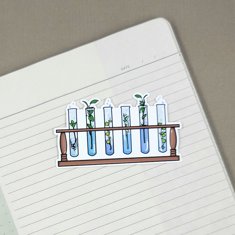 Test Tube Plants Nurse Stickers