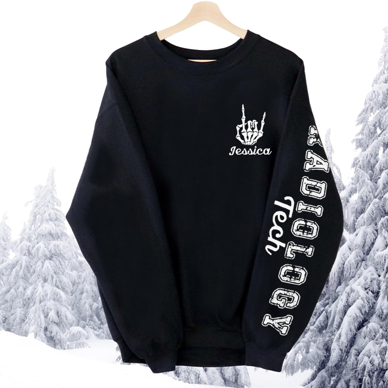 Personalized Rad Tech Radiology Sweatshirt