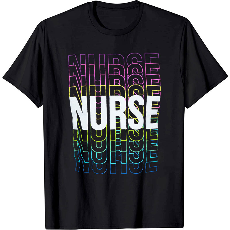 Rainbow Nurse T-Shirt