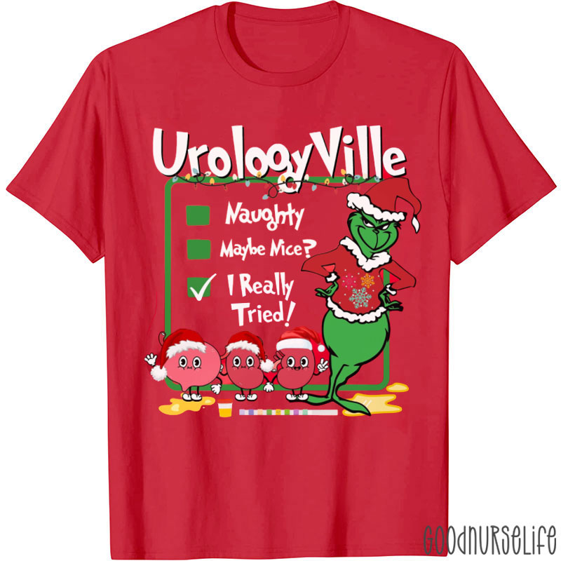 Funny Urologyville Nurse T-shirt