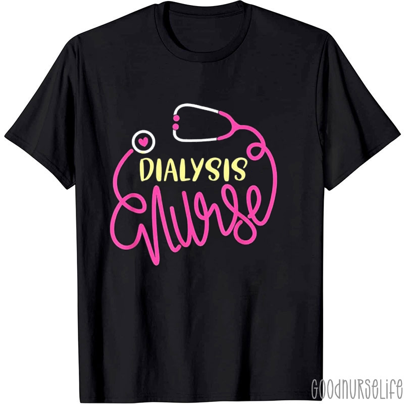 Personalized Department Stethoscope Nurse T-Shirt