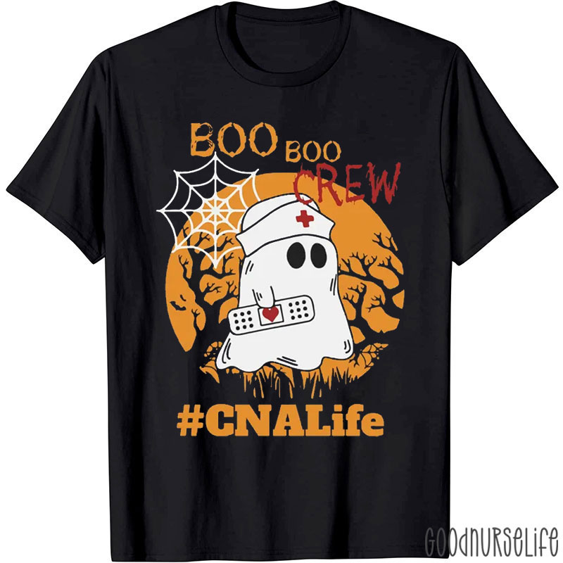 Personalized Ghost Nurse Of The Boo Boo Crew Nurse T-Shirt
