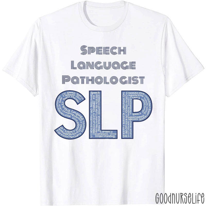 Retro Style Speech Language Pathologt T-Shirt
