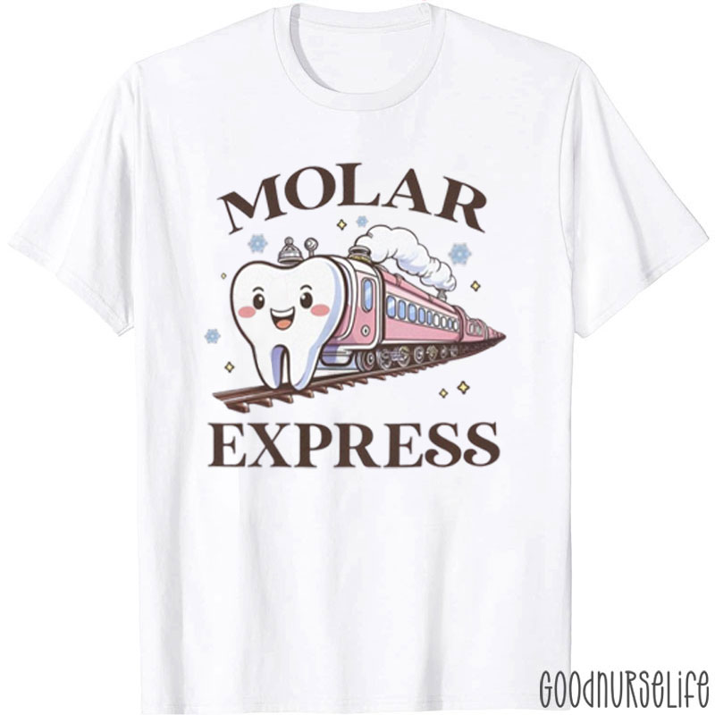 Funny Molar Express Dental T-Shirt