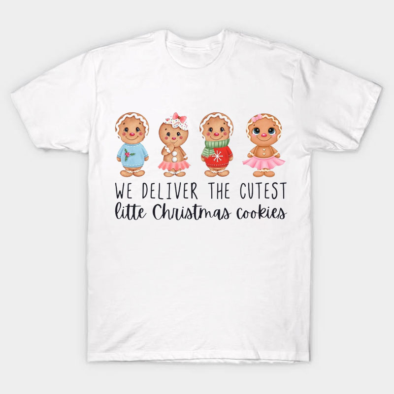 We Deliver The Cutest Little Christmas Cookies Nurse T-Shirt