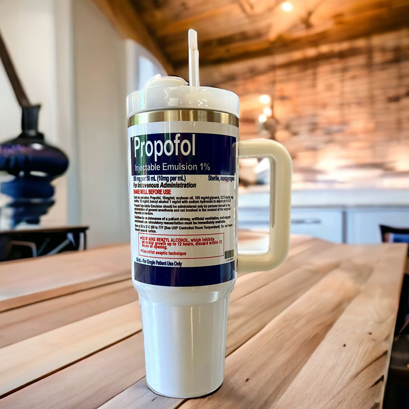 Funny Healthcare Nurse 40oz Nurse Tumbler