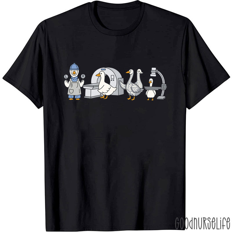 Medical Ducks With Imaging Equipment T-Shirt