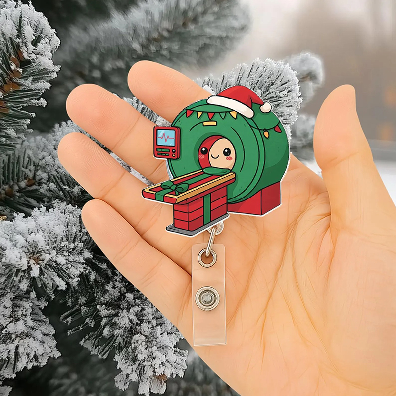 Funny Radiology Tech Badge Reel