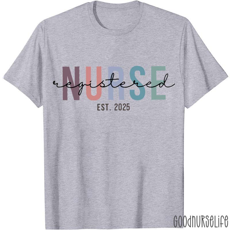 Personalized Registered Nurse T-Shirt