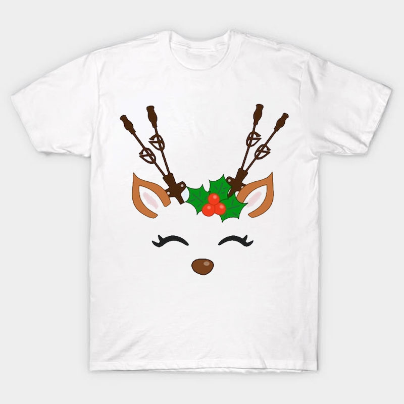 Picc Reindeer Christmas Nurse T-Shirt