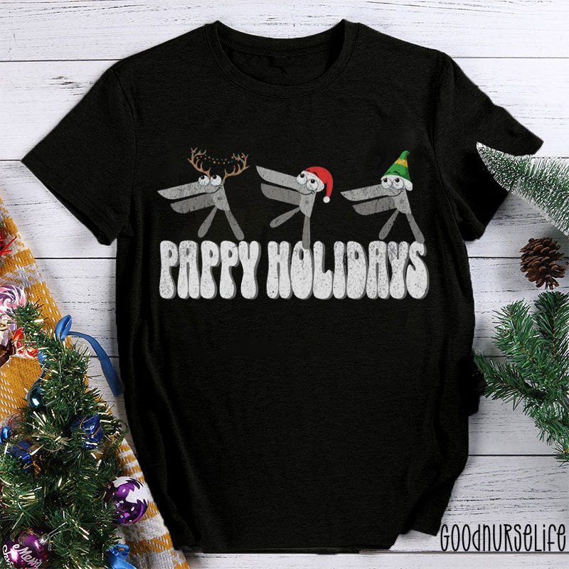 Speculum Reindeer Pappy Holidays Nurse T-shirt