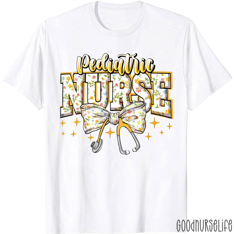 Personalized Crew Pediatric Nurse T-Shirt