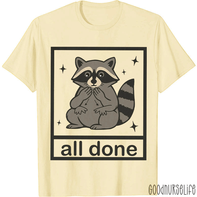 Feral Raccoon Speech Therapy T-shirt