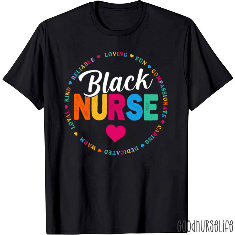 Juneteenth Black Nurse T-Shirt