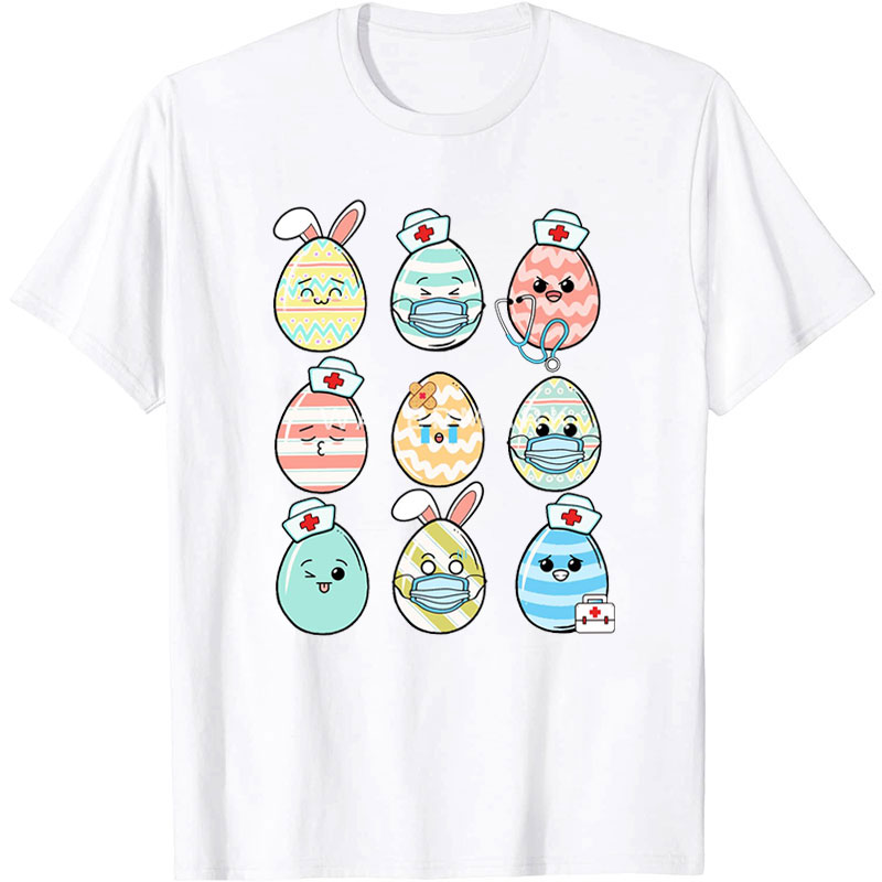 Nurse Easter Cute Egg Nurse T-Shirt