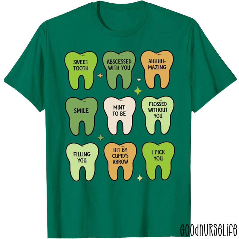 St Patricks Day Dental Tooth T-shirt