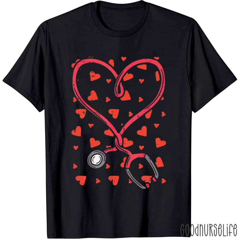 Sweet Heart Stethoscope Nurse T-Shirt