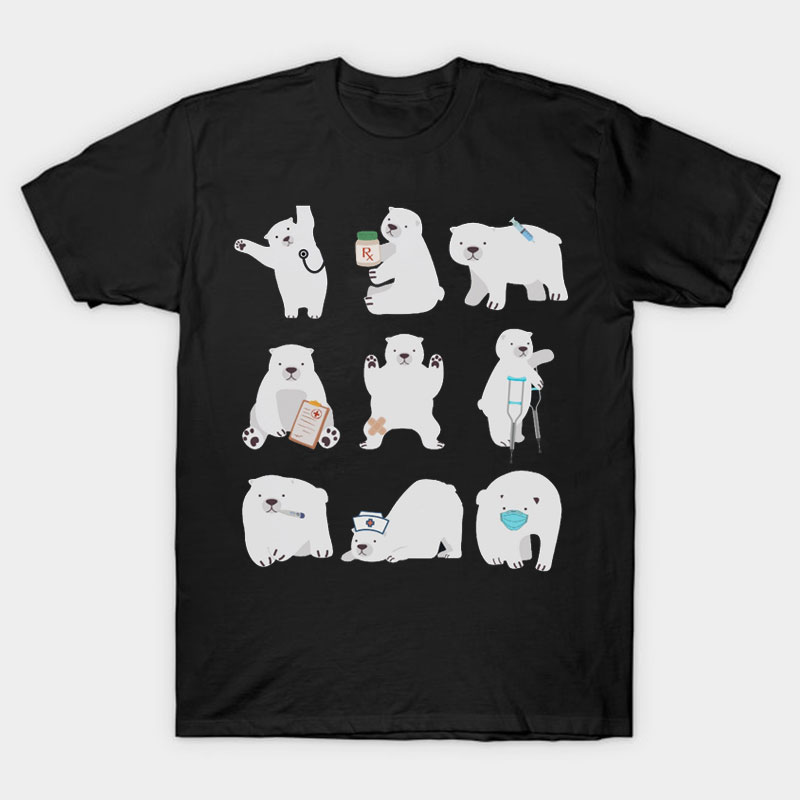 Polar Bear Nurse T-Shirt