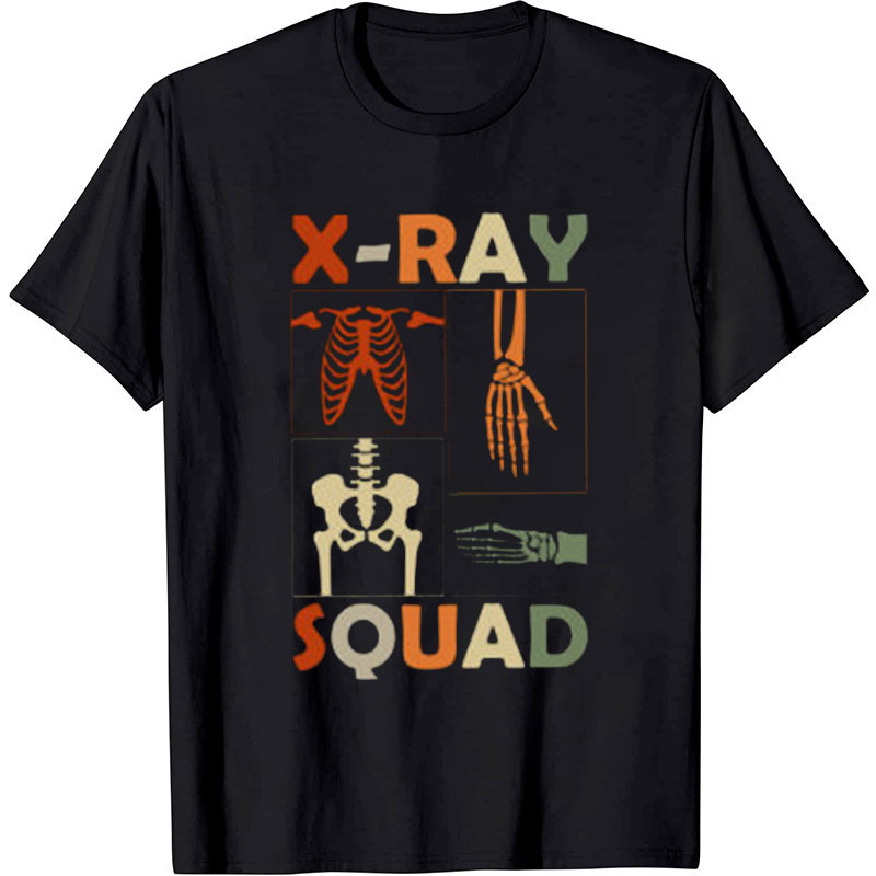 Xray Skeleton Bones Radiologist Nurse T-Shirt