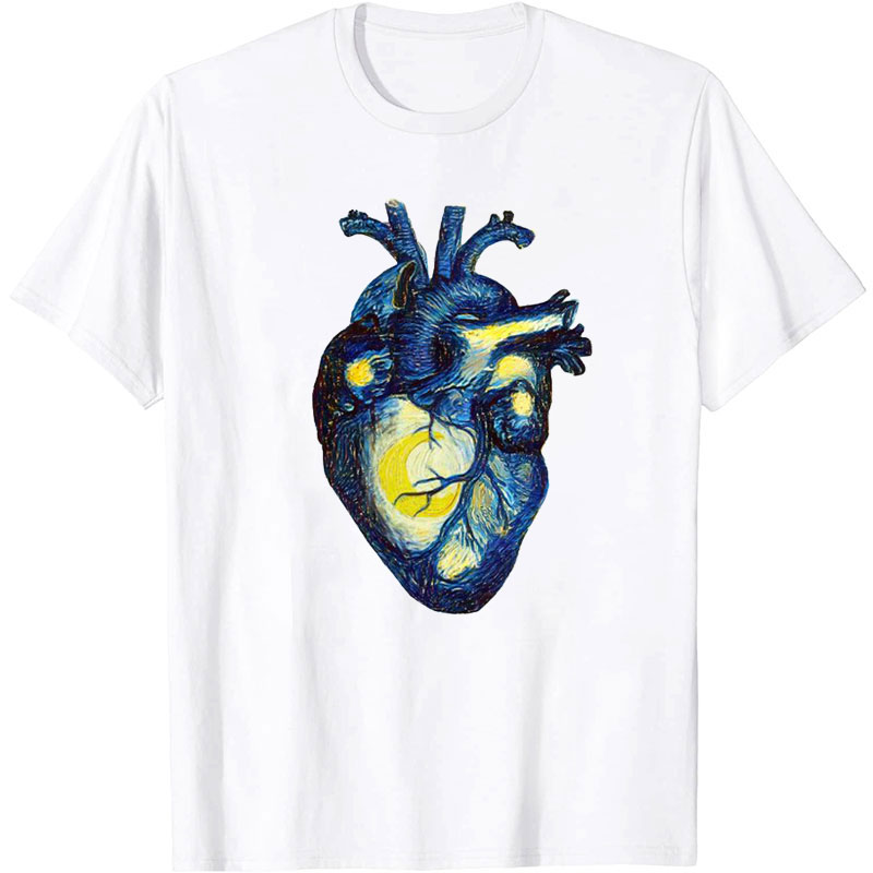 Heart Of Star Night Nurse T-Shirt