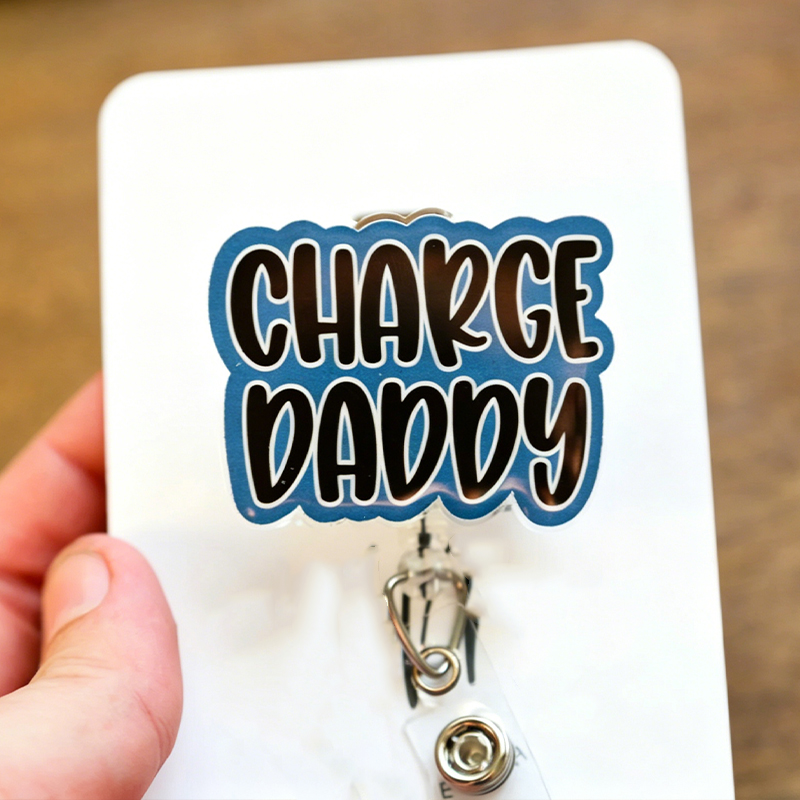 Charge Daddy Badge Reel