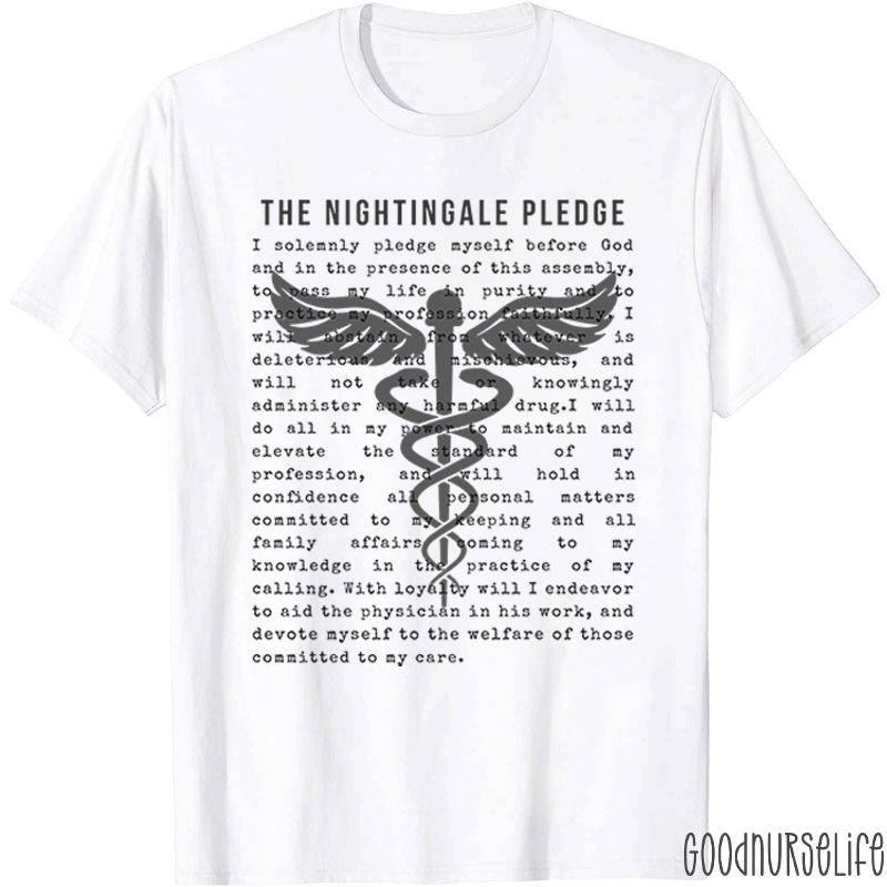 The Nightingale Pledge Nurse T-Shirt